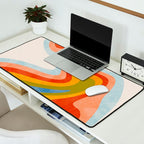 swirly arc 2 Desk Mat Gallery Image 2