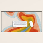 swirly arc 2 Desk Mat Gallery Image 1