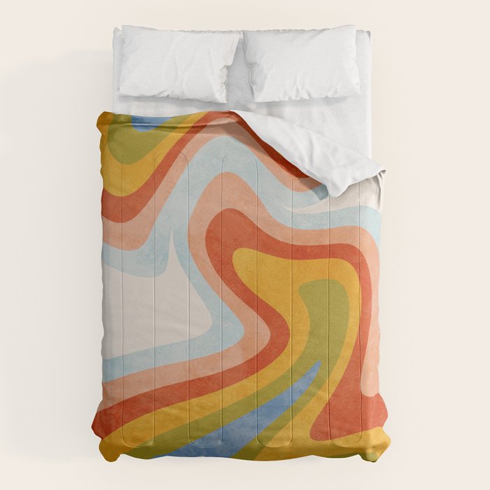 swirly arc 2 Comforter Gallery Image 6