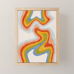 swirly arc 2 Mini Art Print Gallery Image 1