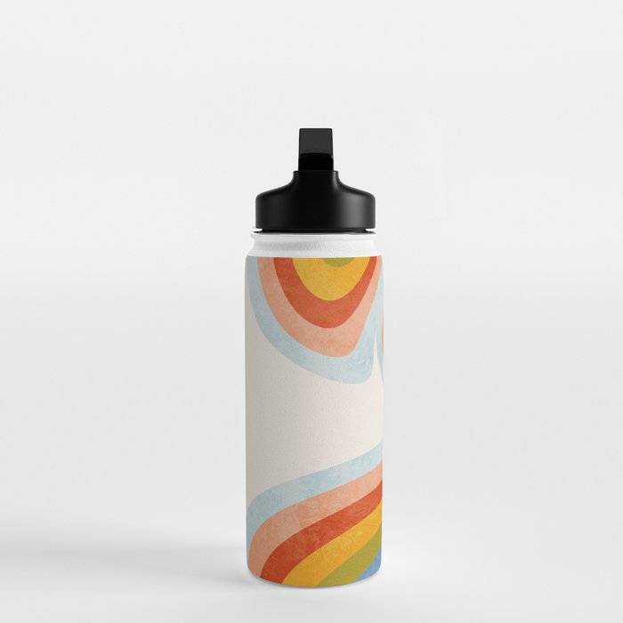 swirly arc 2 Water Bottle Gallery Image 3