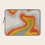swirly arc 2 Laptop Sleeve Gallery Image 1
