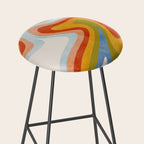 swirly arc 2 Stool Gallery Image 2