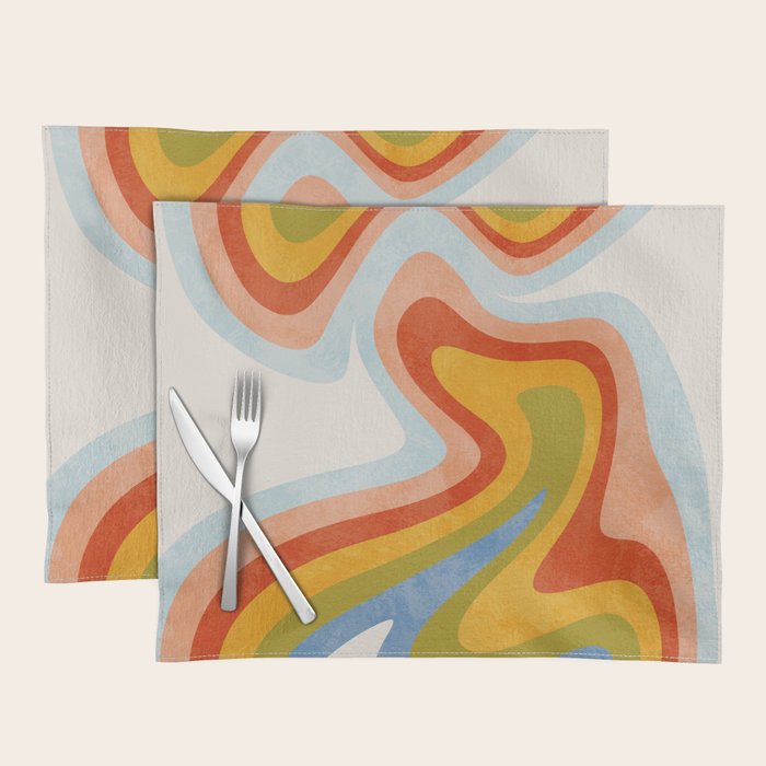 swirly arc 2 Placemat Gallery Image 1