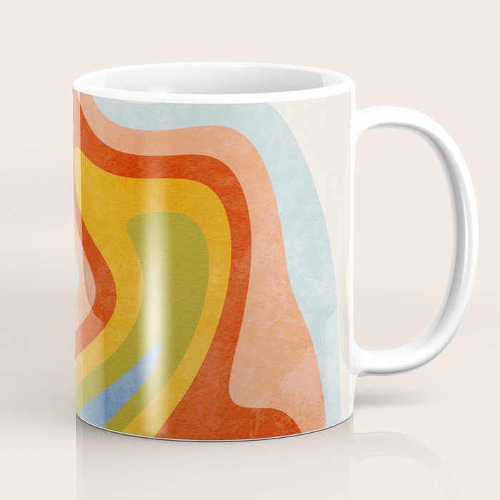 swirly arc 2 Coffee Mug Gallery Image 1
