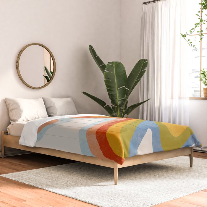 swirly arc 2 Comforter Gallery Image 2