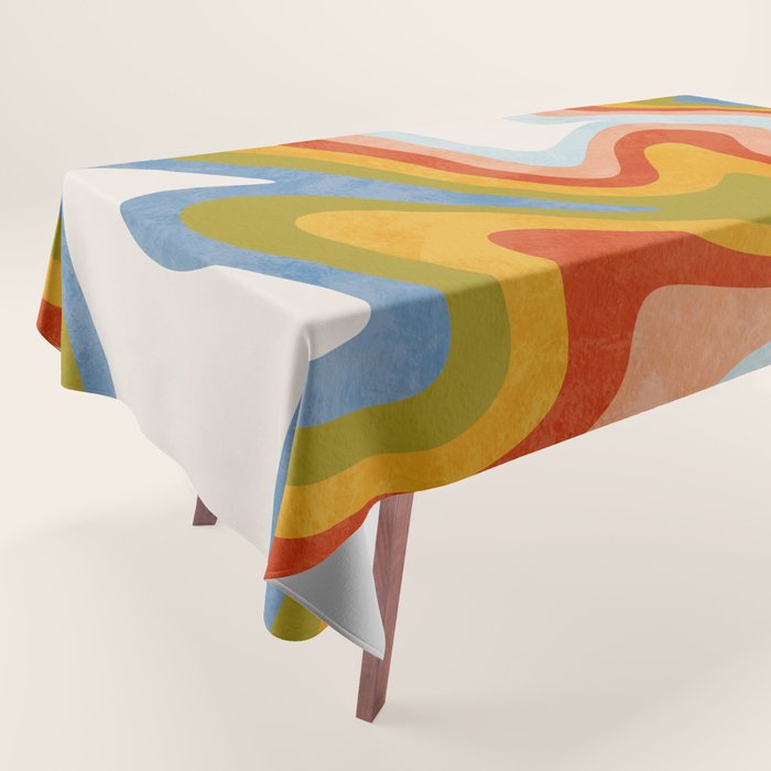 swirly arc 2 Tablecloth Gallery Image 1