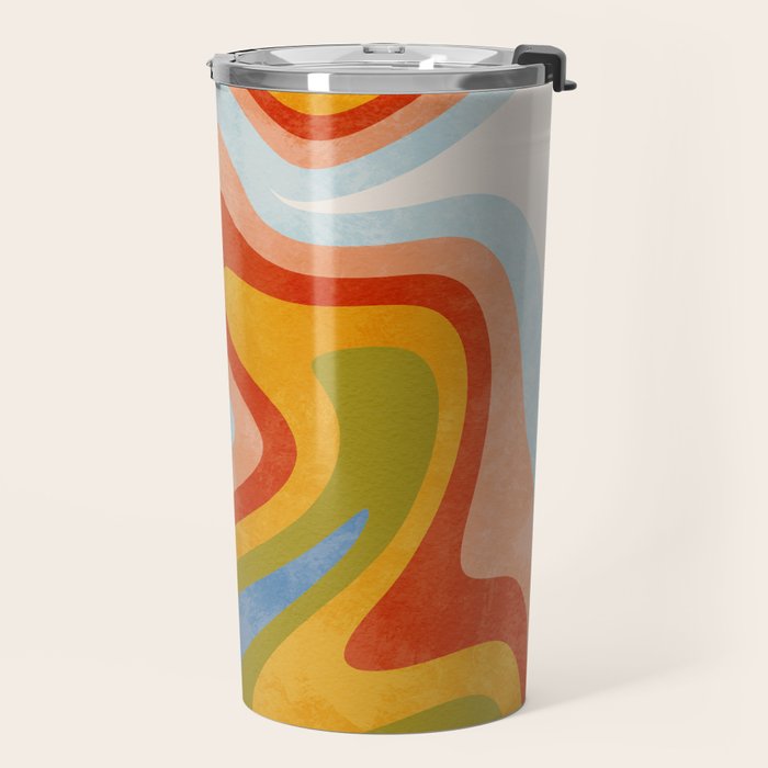 swirly arc 2 Travel Mug Gallery Image 2