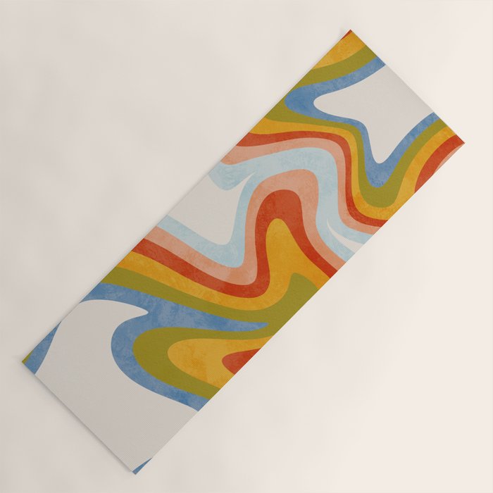 swirly arc 2 Yoga Mat Gallery Image 1