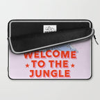 welcome to the jungle - retro tiger Laptop Sleeve Gallery Image 2