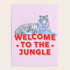 welcome to the jungle - retro tiger Poster Gallery Image 4