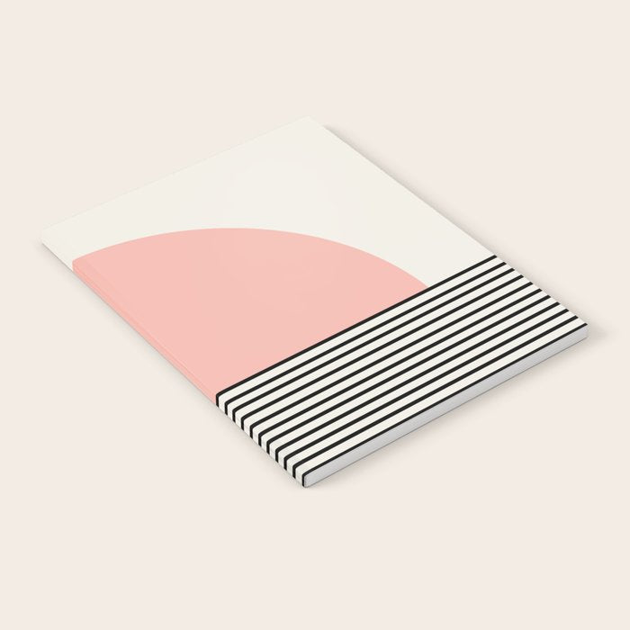 Sunrise Sunset II - Pink Black Notebook Gallery Image 1