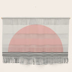 Sunrise Sunset II - Pink Black Wall Hanging Gallery Image 1