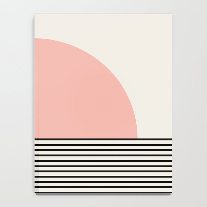 Sunrise Sunset II - Pink Black Notebook Gallery Image 4