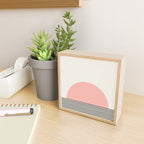 Sunrise Sunset II - Pink Black Mini Art Print Gallery Image 2