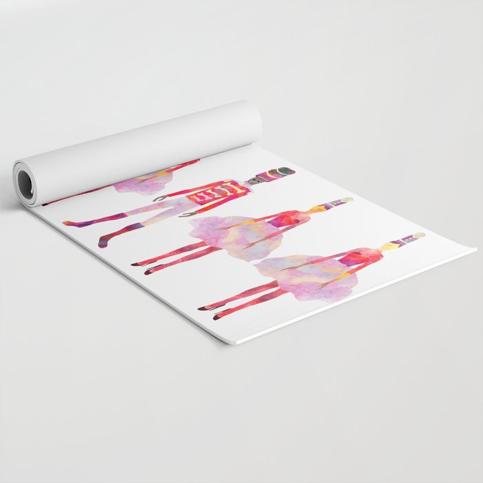 Nutcracker Ballet Yoga Mat Gallery Image 2