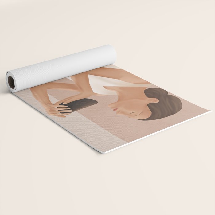 Brewed Tea Yoga Mat Gallery Image 2