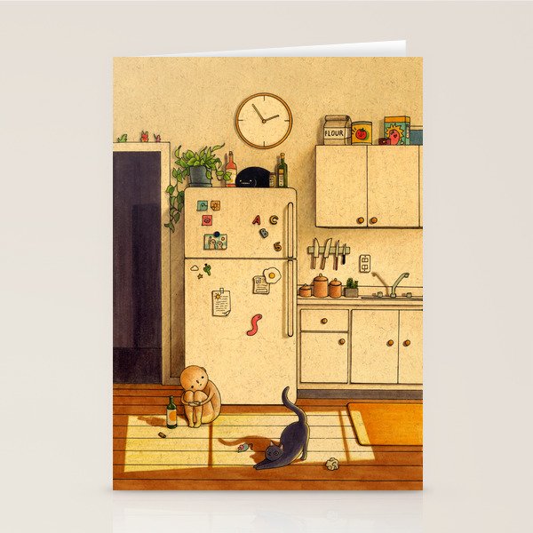 Kitchen Floor Stationery Card Gallery Image 2