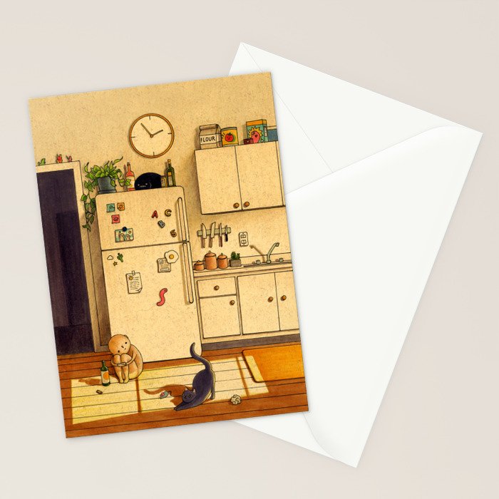 Kitchen Floor Stationery Card Gallery Image 2