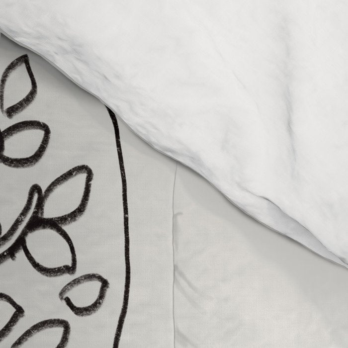 Cat and Plant 19 Comforter Gallery Image 4