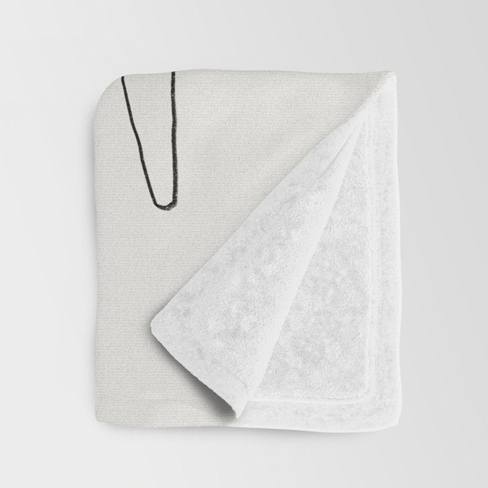 Cat and Plant 19 Throw Blanket Gallery Image 3