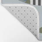 Spitfire WWII Fighter Aircraft - Grey Bath Mat Gallery Image 2