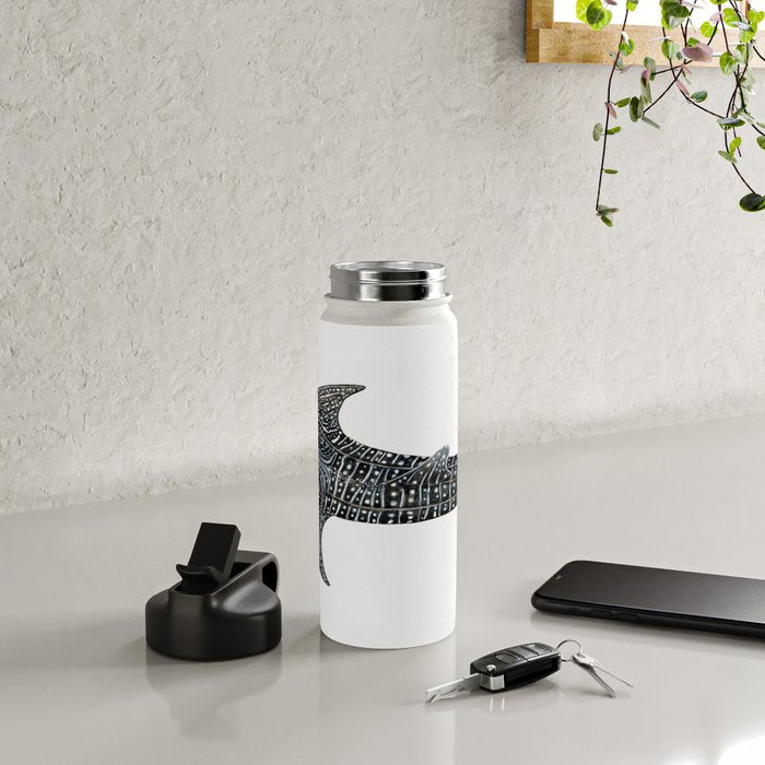 Whale shark for divers, shark lovers and fishermen Water Bottle Gallery Image 4