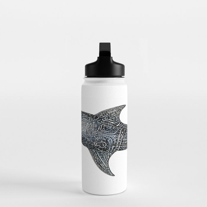 Whale shark for divers, shark lovers and fishermen Water Bottle Gallery Image 3