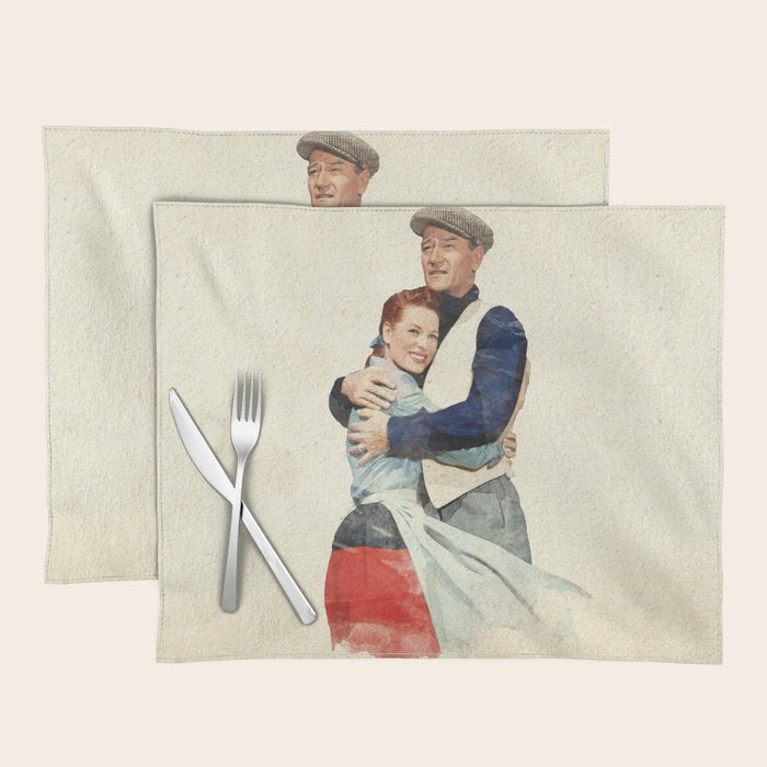 The Quiet Man - Watercolor Placemat Gallery Image 1