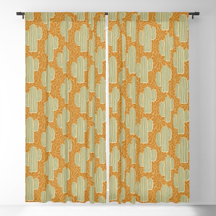 Sonora - gold and sage Window Curtain Gallery Image 1
