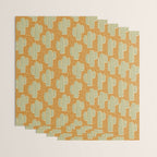 Sonora - gold and sage Wrapping Paper Gallery Image 3