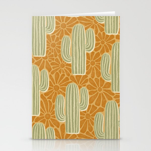 Sonora - gold and sage Stationery Card Gallery Image 2