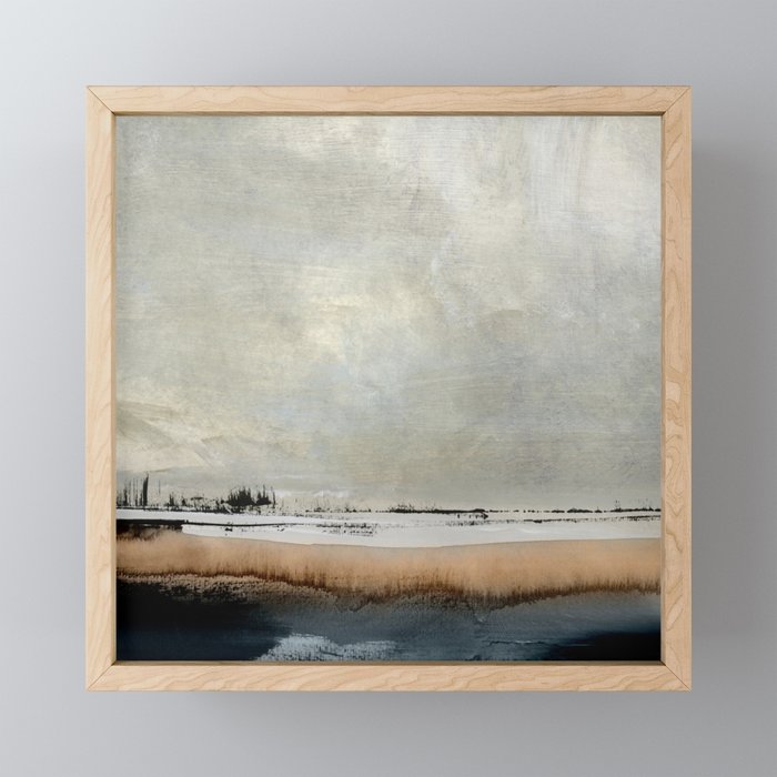 Boatyard View Mini Art Print Gallery Image 1