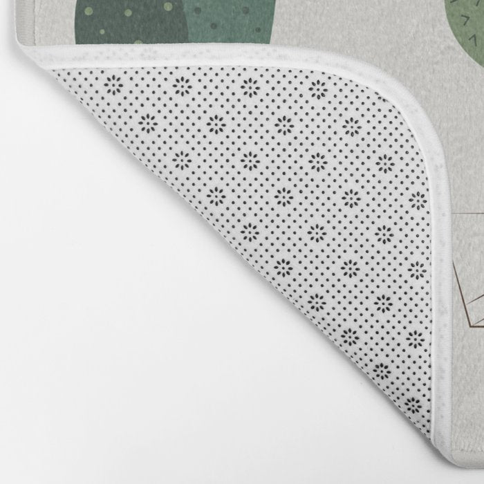 Cat and Plant 20: Cattus Bath Mat Gallery Image 2