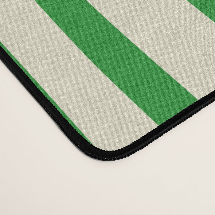 Midcentury Modern Confaab Abstract Pattern Green Cream Desk Mat Gallery Image 4