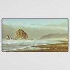 Cannon Beach Oregon, Haystack Rock Desk Mat Gallery Image 3