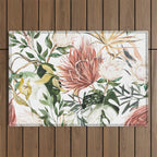 Bohem tropical bloom 003 Outdoor Rug Gallery Image 1