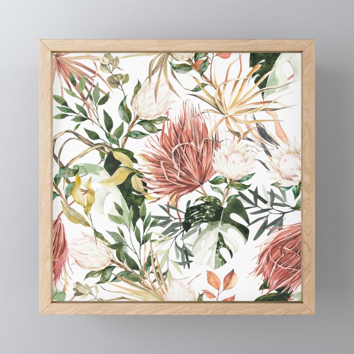 Bohem tropical bloom 003 Mini Art Print Gallery Image 1