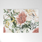 Bohem tropical bloom 003 Welcome Mat Gallery Image 1
