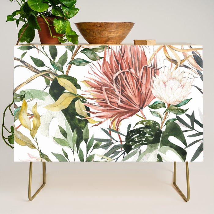 Bohem tropical bloom 003 Credenza Gallery Image 1