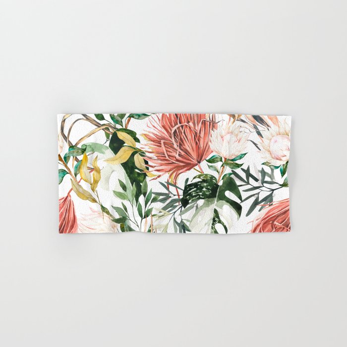 Bohem tropical bloom 003 Bath Towel Gallery Image 1