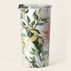 Bohem tropical bloom 003 Travel Mug Gallery Image 3