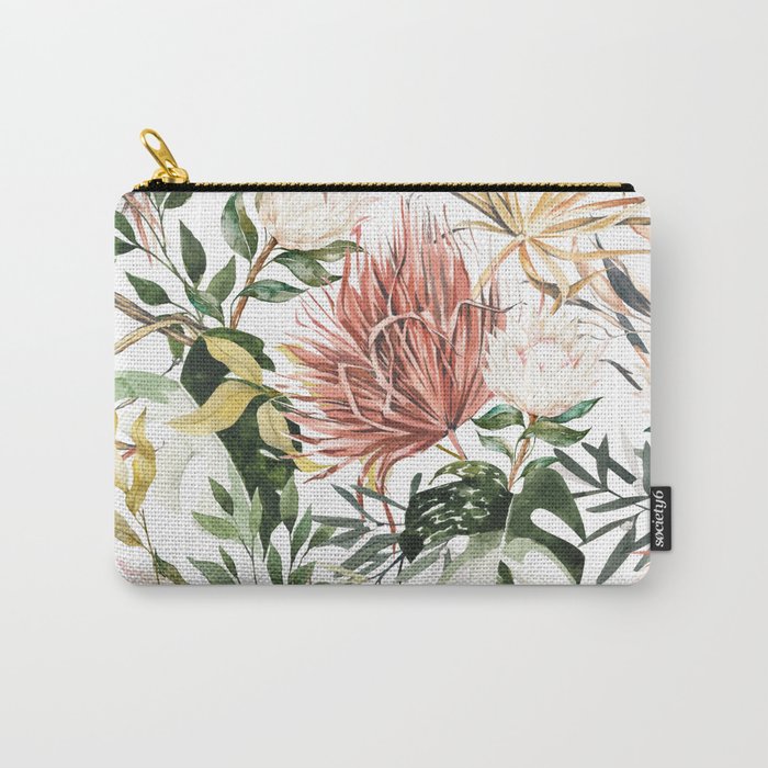 Bohem tropical bloom 003 Carry All Pouch Gallery Image 1