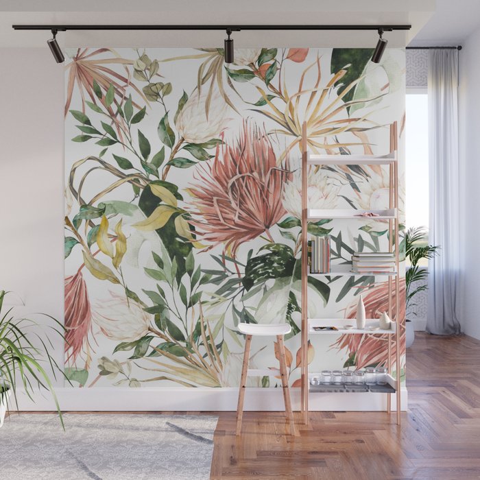 Bohem tropical bloom 003 Wall Mural Gallery Image 1