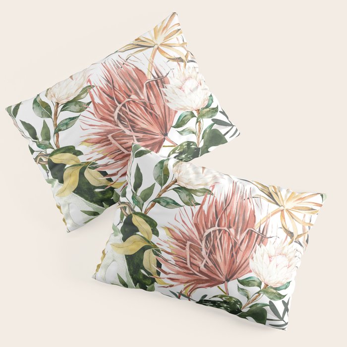 Bohem tropical bloom 003 Pillow Sham Gallery Image 1