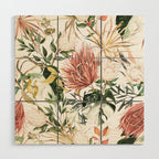 Bohem tropical bloom 003 Wood Wall Art Gallery Image 1
