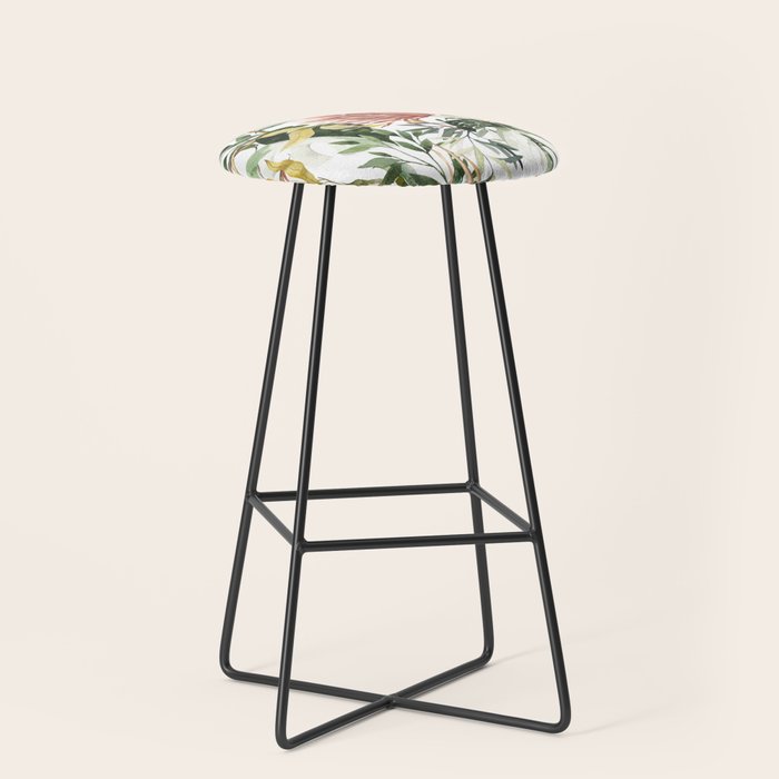 Bohem tropical bloom 003 Stool Gallery Image 1