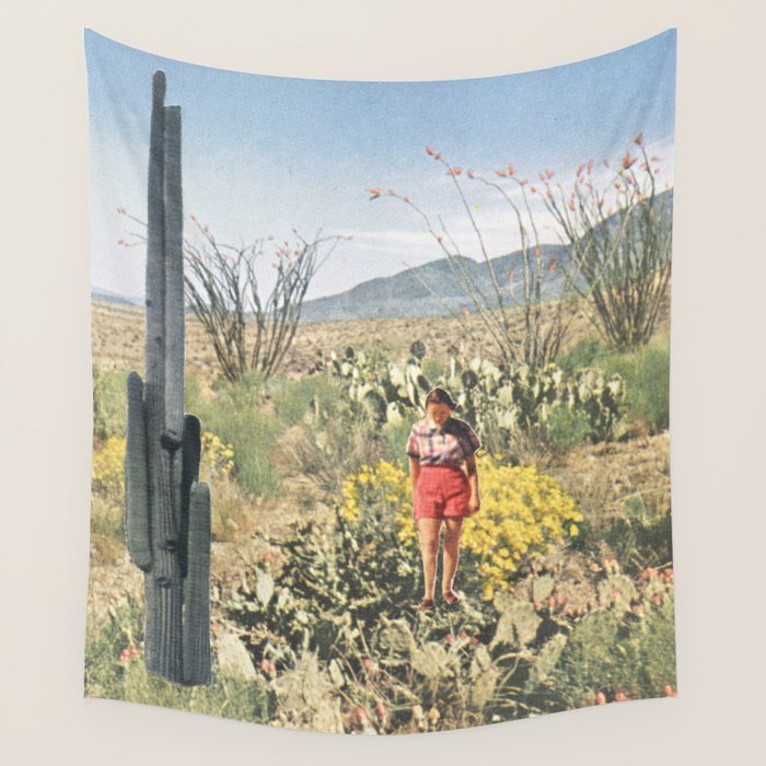 Mini Cactus Wall Tapestry Gallery Image 4
