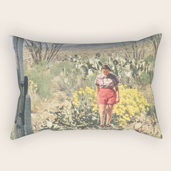Mini Cactus Rectangular Pillow Gallery Image 2