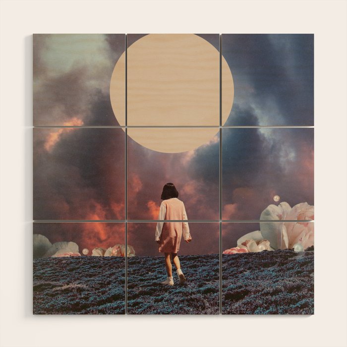Pearlescent Wanderer Wood Wall Art Gallery Image 1
